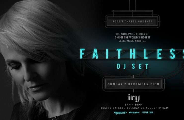 Rodd Richards Presents: Faithless DJ Set This December In Sydney