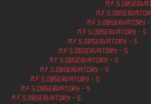 Premiere : M.F.S: Observatory – S4 (Observatory Music)