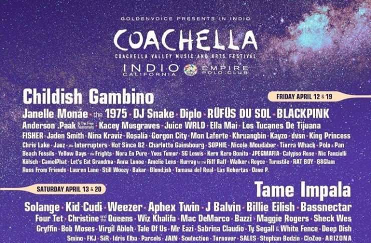 Coachella 2019 Line UP
