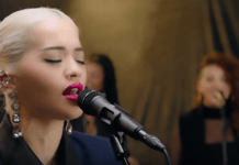Watch : Rita Ora share “Let You Love Me” (Official Performance Vevo)