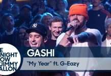 Watch : Gashi ft. G-Eazy – My Year(The Tonight Show Starring Jimmy Fallon)