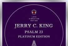 Premiere : Jerry C. King – Psalm 23 (DJ Skip & Fat V- S&S Mix)
