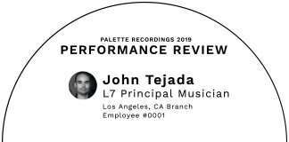 John Tejada – Performance Review (Palette Recordings)