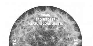 Germany’s Pleasure Zone follows recent releases from Vinyl Speed Adjust, Sepp and Jakob Seidensticker with a new EP from Okain entitled ‘Bad Seeds’