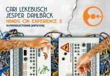 Cari Lekebusch & Jesper Dahlbäck working on TR-909 for their next collaborative release, October 28th