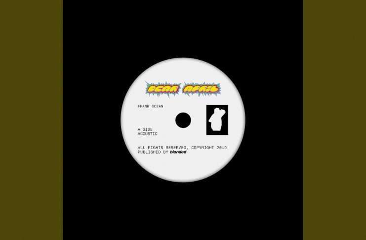 Frank Ocean releases Dear April & Cayendo
