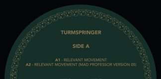 Listen: Turmspringer join up with Mole Audio to release ‘Relevant Movement’ EP( incl. remixes from Mad Professor and Quenum)
