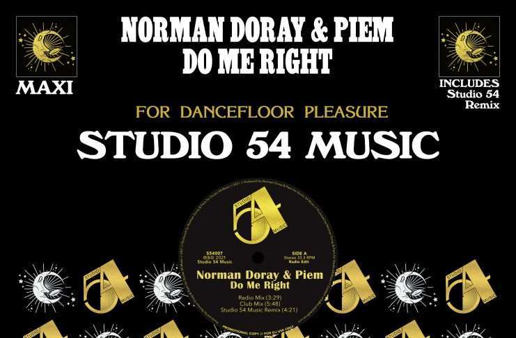 Studio 54 Music Sign Funky House Jam “Do Me Right” by Norman Doray & Piem