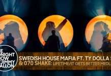Watch: Swedish House Mafia ft. Ty Dolla $ign & 070 Shake performing Lifetime/It Gets Better Medley | The Tonight Show
