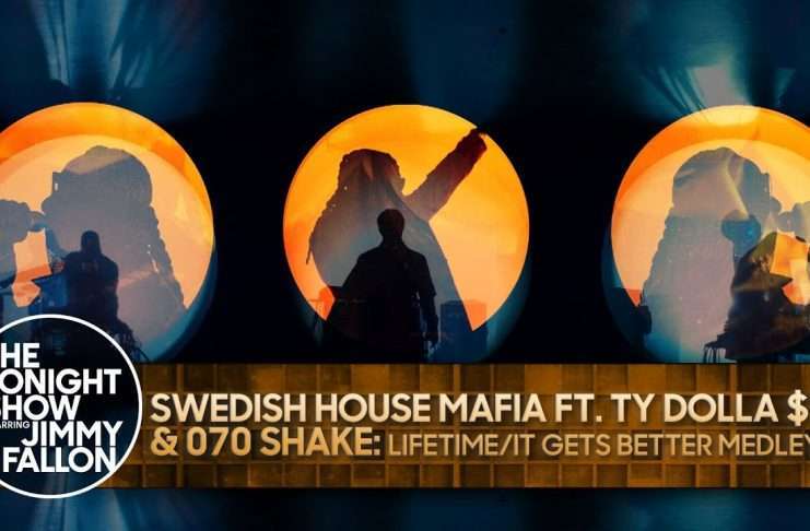 Watch: Swedish House Mafia ft. Ty Dolla $ign & 070 Shake performing Lifetime/It Gets Better Medley | The Tonight Show