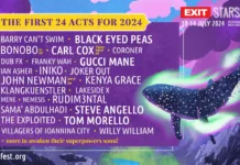 EXIT Festival reveals the first 24 acts for 2024 edition